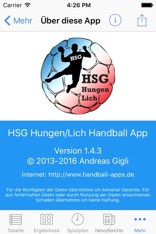 HSG Hungen/Lich screenshot 4