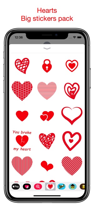 Hearts - Biggest sticker pack(圖1)-速報App