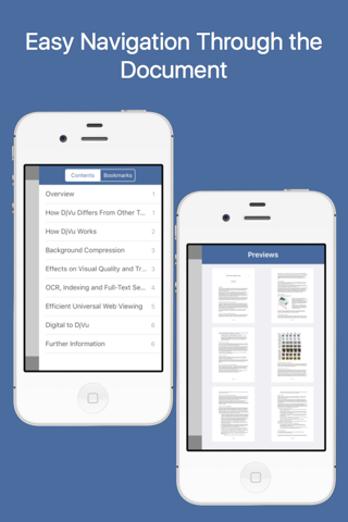 DjVu Reader Pro - Viewer for djvu and pdf formats - náhled