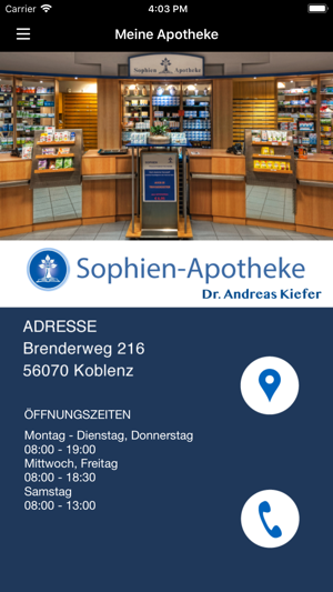 Sophien-Apotheke - A-G.Kiefer(圖1)-速報App