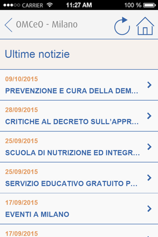 Ordine Medici Milano screenshot 2