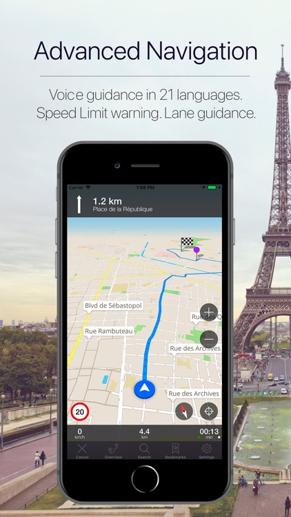 Paris Offline Navigation screenshot-3