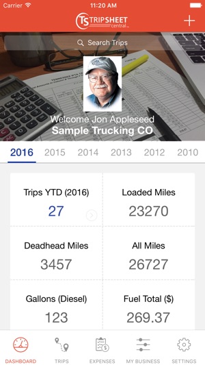 trip sheet central on the app store trip sheet