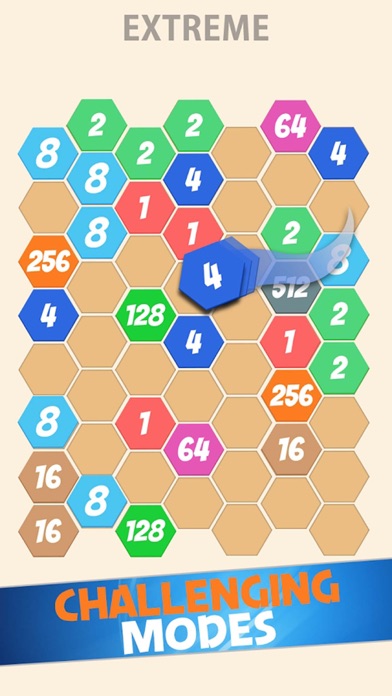 Hexagon 2048-new word fun games screenshot 4