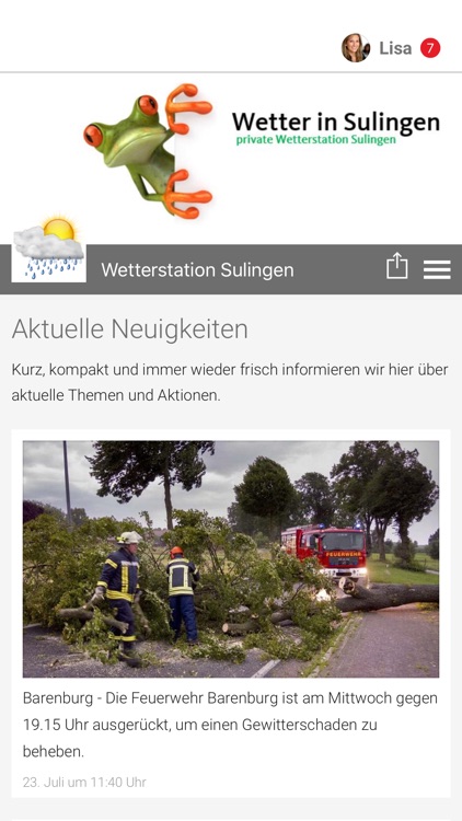 Wetterstation Sulingen