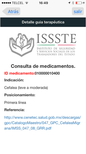 Catálogo Medicamentos ISSSTE(圖5)-速報App