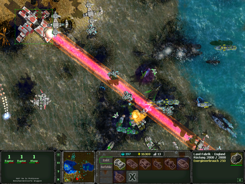 Land Air Sea Warfare HD RTS screenshot 2