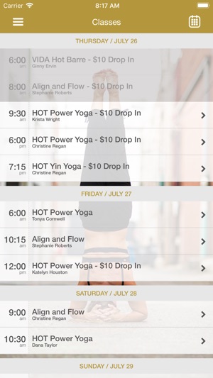 VIDA Hot Yoga(圖3)-速報App