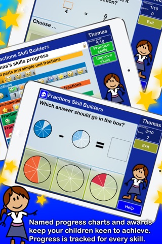 Fractions Decimals Percentages screenshot 2