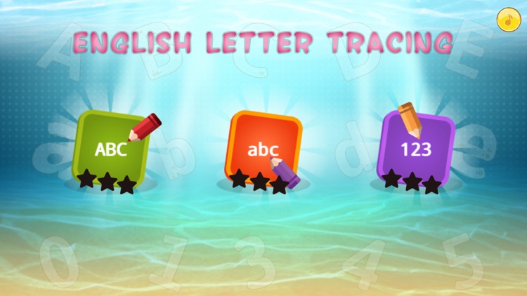 English Letter Tracing