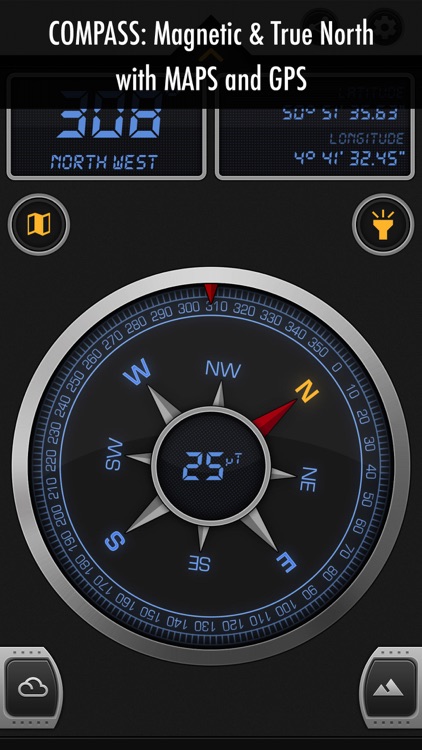Compass X - GPS Magnetic North screenshot-4