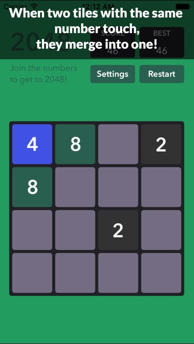 1048 Number Puzzle game screenshot 4