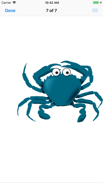 Crabby Crab Stickers screenshot-9