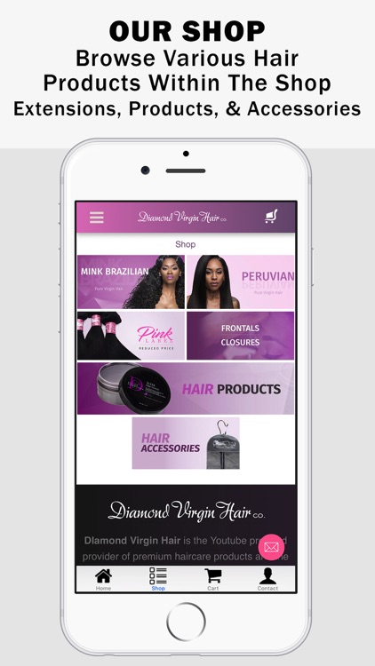 Diamond Virgin Hair screenshot-3