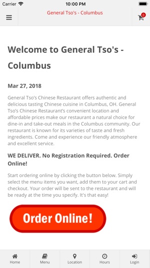 General Tso's Columbus(圖1)-速報App