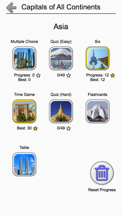 How to cancel & delete Capitals of All Continents from iphone & ipad 3