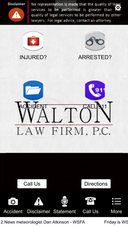 Walton Law Firm App
