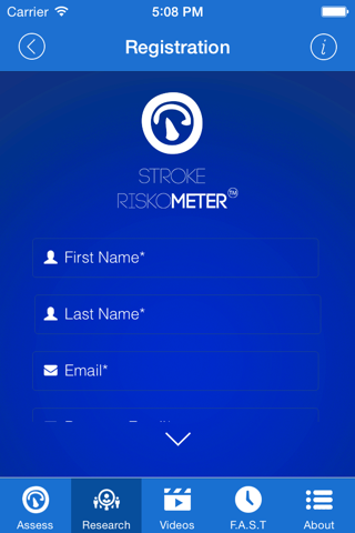 Stroke Riskometer Pro screenshot 4