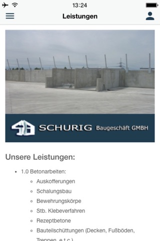 SCHURIG Baugeschäft GmbH screenshot 3