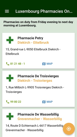 Luxembourg Pharmacies