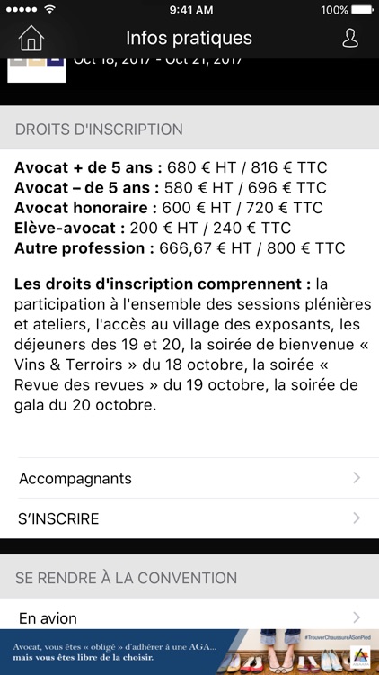 Convention nationale avocats