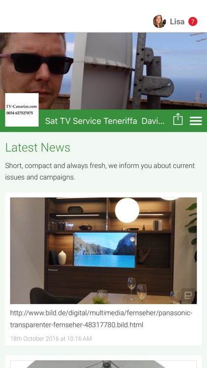 Sat TV Service Teneriffa