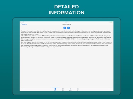 Antwerp Travel Guide with Offline Street Map screenshot 4