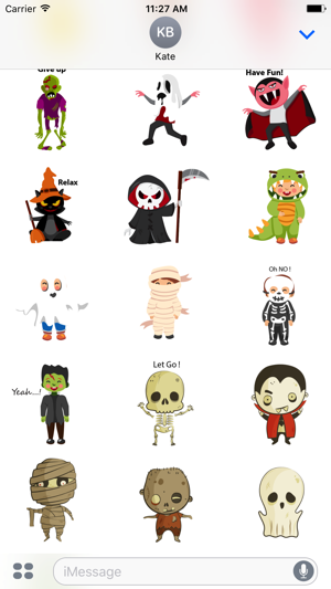 Halloween character emoji(圖2)-速報App