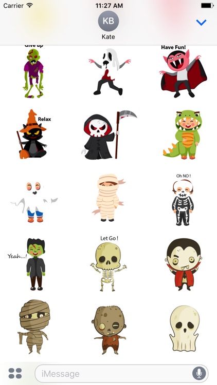 Halloween character emoji