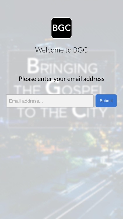 Bringing the Gospel to the City