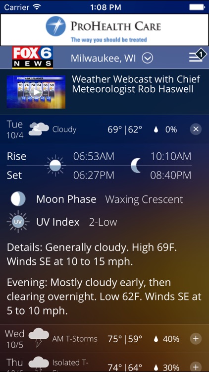 FOX6 Milwaukee Weather screenshot-3