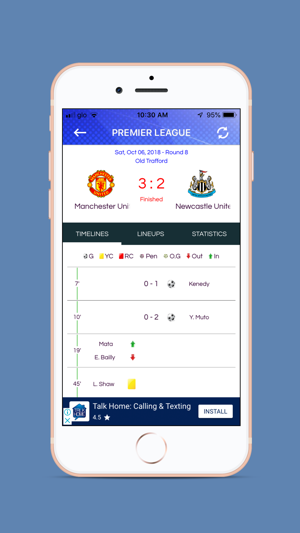 Live Scores 10 in 1(圖2)-速報App