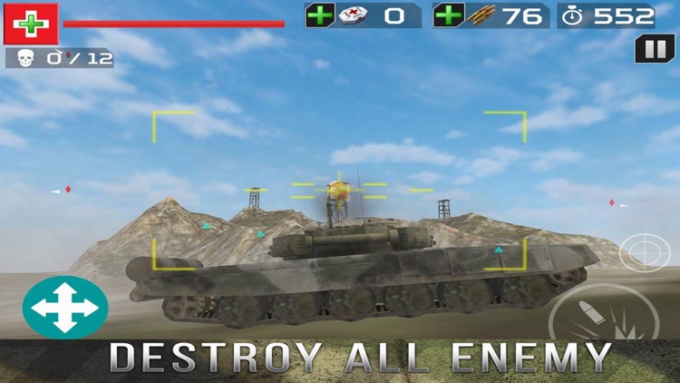 Tank Gunner Shoot 3D