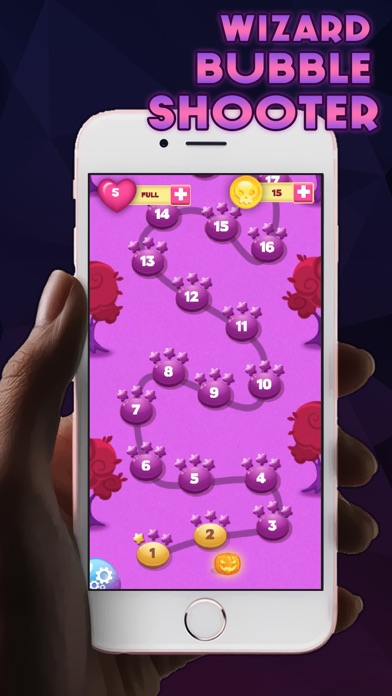 Wizard Bubble Shooter screenshot 2