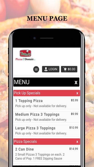 Tetto's Pizza & Donair screenshot 2