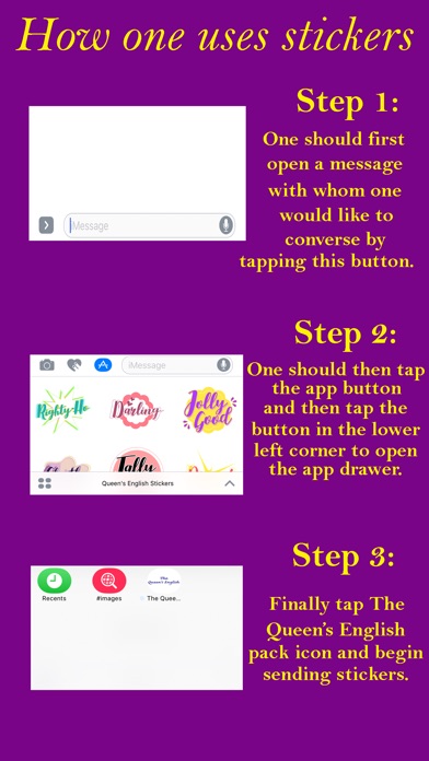 The Queens English Stickers screenshot 3