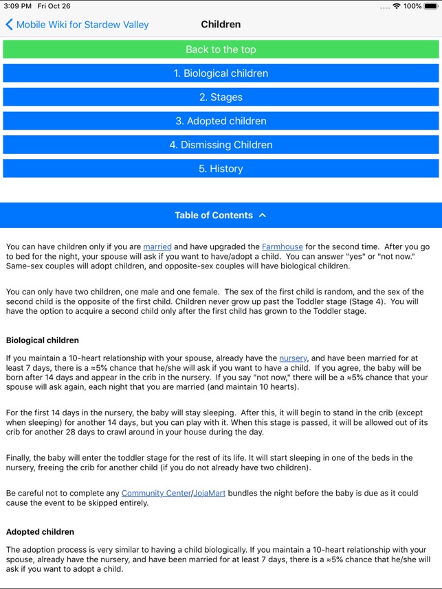 Mobile Wiki For Stardew Valley On The App Store