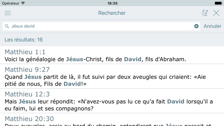 La Bible en Français. L Segond screenshot-3