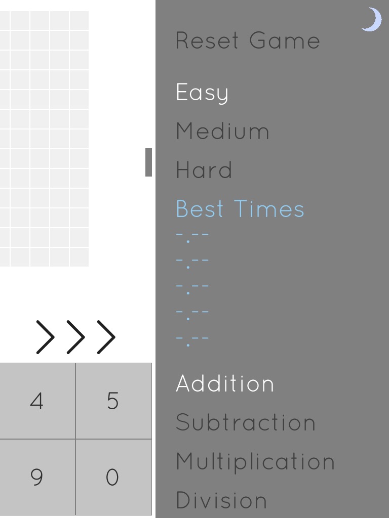 MathFacts Practice Tables screenshot 2