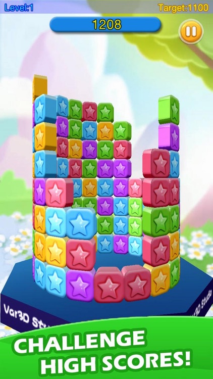 Pop Cube Star 3D