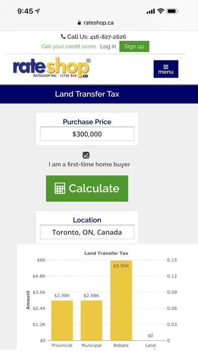 Mortgage Calculator Canada screenshot 3