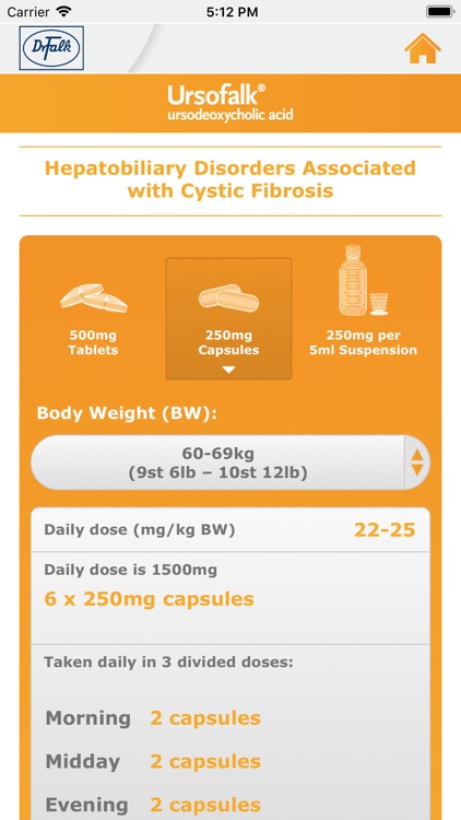 Ursofalk HCP App