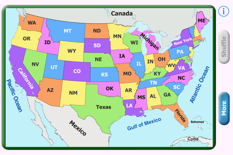 United States Puzzle - náhled