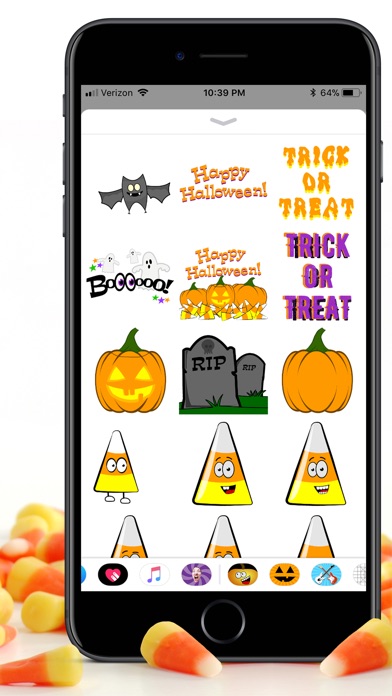 Halloween Silly Fun Stickers screenshot 2