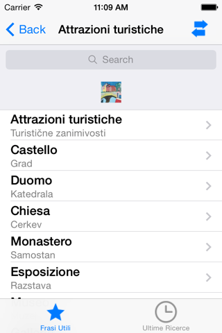 Frasi utili italiano-sloveno screenshot 2