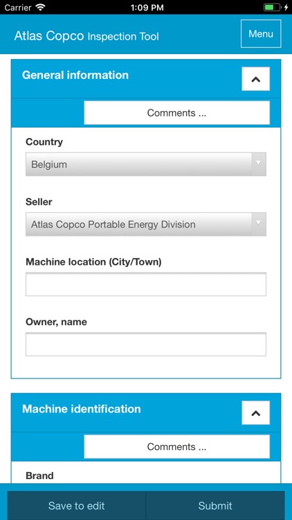 Atlas Copco UE Inspection Tool