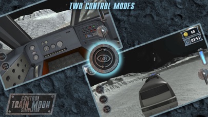 Control Train Moon Simulator screenshot 3