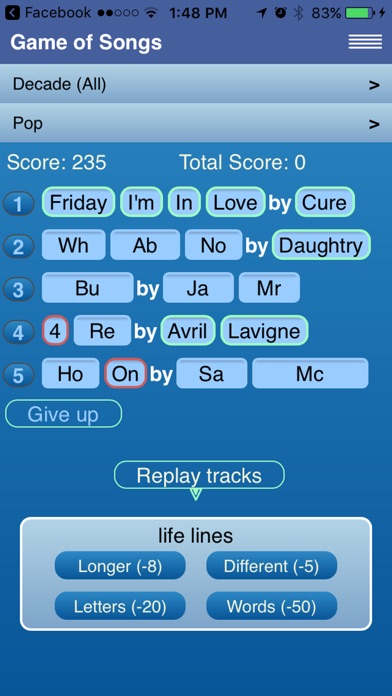 Game of Songs screenshot 2