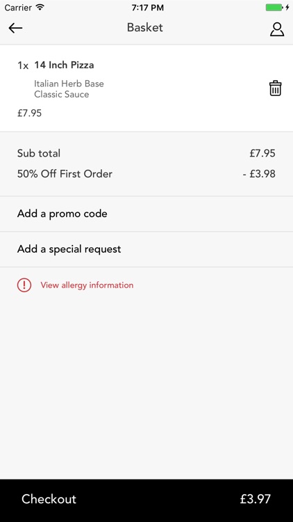 Pizzaway UK screenshot-4