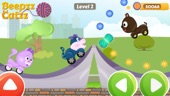 Beepzz Cats - Kids car racing Captura de tela 4